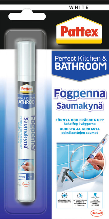 Pattex Fugepenn hvit 7 ml